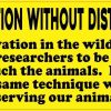 Observation Without Disturbance Sticker