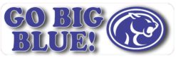 Cougar Go Big Blue Magnet