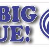 Cougar Go Big Blue Bumper Sticker