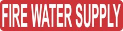 Pipe Marker Fire Water Supply Magnet