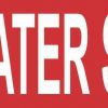 Pipe Marker Fire Water Supply Sticker
