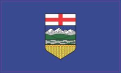Alberta Canada Flag Sticker