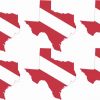 Texas SCUBA Flag Stickers