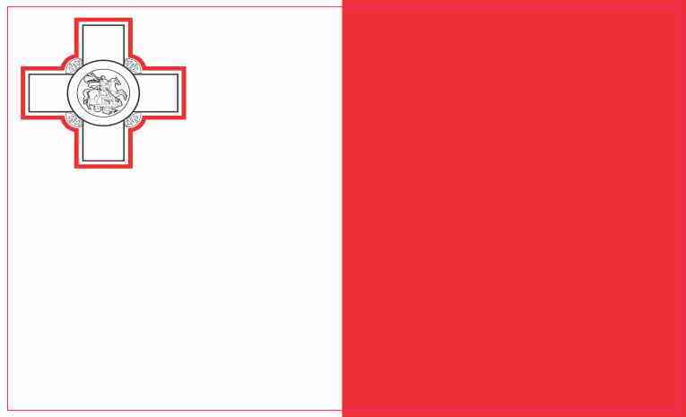 Malta Flag Magnet