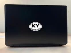 3in x 2in Oval KY Williamstown Kentucky Sticker Vinyl Travel Luggage Decal - Image 3