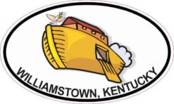 Oval Ark Williamstown Kentucky Sticker