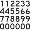 Mailbox Number Stickers