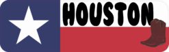 Houston Texas Bumper Sticker