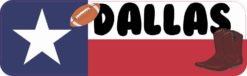Dallas Texas Bumper Sticker