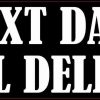 Next Day Local Delivery Sticker