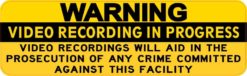Video Recording in Progress Sticker