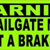 I Will Conduct a Brake Check Bumper Sticker