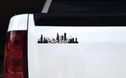 10in x 3in Chicago Skyline Sticker Travel Car Window Decal Bumpe