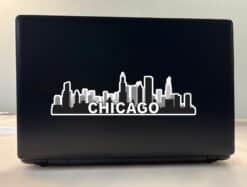 10in x 3in Chicago Skyline Sticker Travel Car Window Decal Bumpe