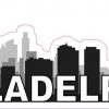 Philadelphia Skyline Sticker