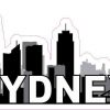Sydney Skyline Sticker
