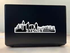 10inx3in Sydney Skyline Sticker Vinyl Travel Window Decal Bumper Stickers