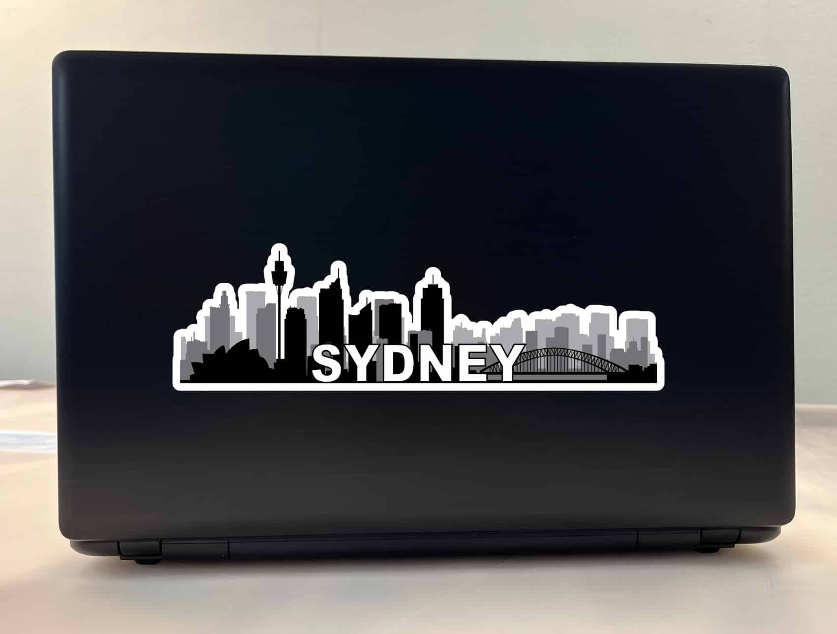 10inx3in Sydney Skyline Sticker Vinyl Travel Window Decal Bumper Stickers