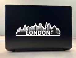 10in x 3in London Skyline Sticker Travel Car Window Decal Bumper