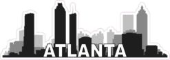 Atlanta Skyline Sticker