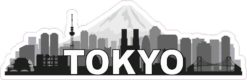 Tokyo Skyline Sticker
