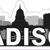 Madison Skyline Sticker