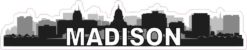 Madison Skyline Sticker