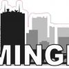 Birmingham Skyline Sticker