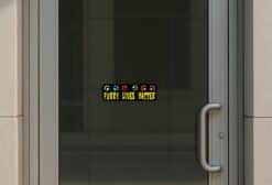 10in x 3in Furry Lives Matter Bumper Sticker Vinyl Pet Animal Car Stickers