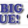 Bulldog Go Big Blue Magnet