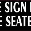 Please Sign In and Be Seated Sticker