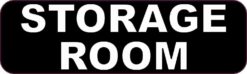 Storage Room Sticker