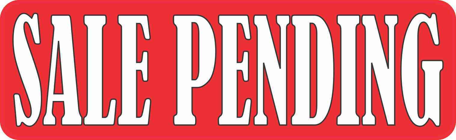 Red Sale Pending Magnet