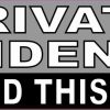 Private Residences Beyond This Point Magnet