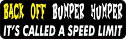 BUMPER HUMPER STICKER