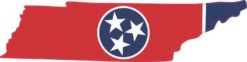Die Cut Tennessee Sticker