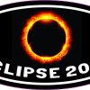 Oval Eclipse 2017 Sticker