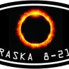 Oval Nebraska Eclipse Sticker