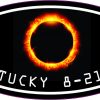 Oval Kentucky Eclipse Sticker