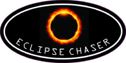 Oval Eclipse Chaser Sticker