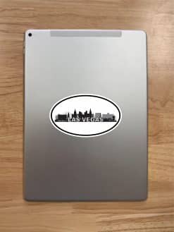 5in x 3in Oval Las Vegas Skyline Sticker Luggage Decal Car Trave - Image 7
