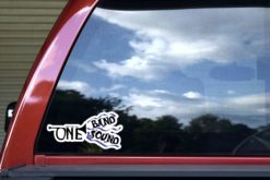 Blue Trumpet One Band One Sound Sticker