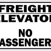 Freight Elevator Sticker