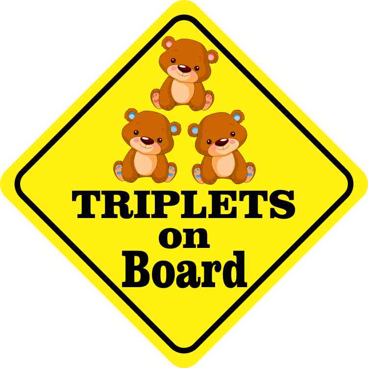 triplets on board magnet