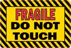 Fragile Do Not Touch Magnet