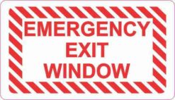 Emergency Exit Window Magnet
