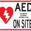 AED on Site Magnet