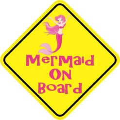 Mermaid On Board Magnet