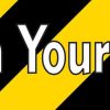 Permanent Watch Your Head sticker