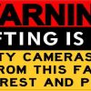 Warning Shoplifting Is a Crime Magnet